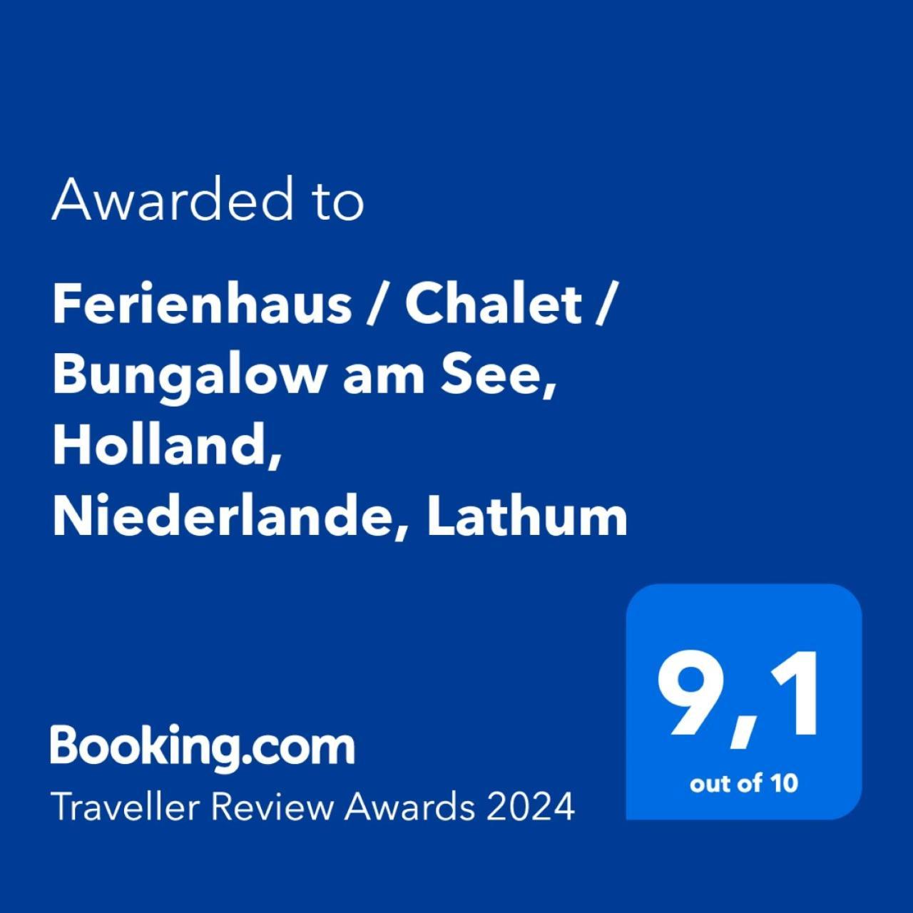 Ferienhaus / Chalet / Bungalow Am See, Holland, Niederlande, Lathum Luaran gambar